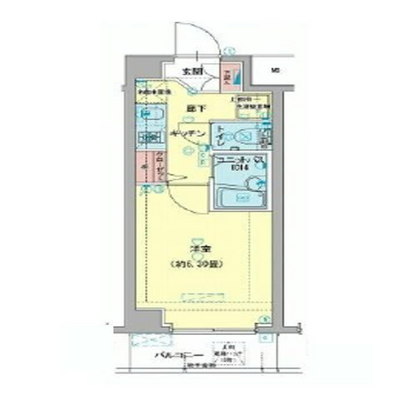 東京 楽器可賃貸マンション・1K