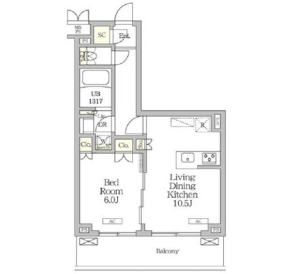 東京 楽器可 マンション 1LDK