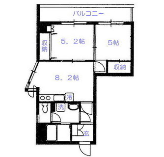 東京都板橋区大山東町 賃貸マンション 2DK