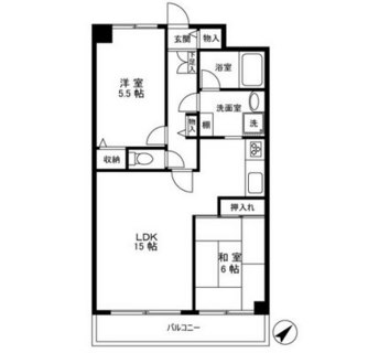 東京都葛飾区柴又２丁目 賃貸マンション 2LDK