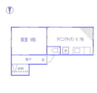 東京都北区中里３丁目 賃貸マンション 1DK