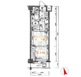 東京都北区田端１丁目 賃貸マンション 2K