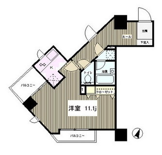 東京都渋谷区恵比寿２丁目 賃貸マンション 1K