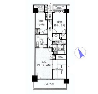 東京都江東区南砂７丁目 賃貸マンション 3LDK