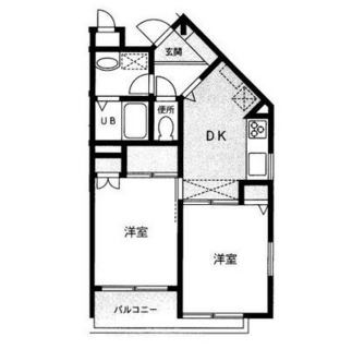 東京都練馬区高松５丁目 賃貸マンション 2DK