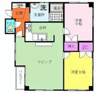東京都北区東十条３丁目 賃貸マンション 2LDK
