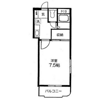 東京都練馬区栄町 賃貸マンション 1K