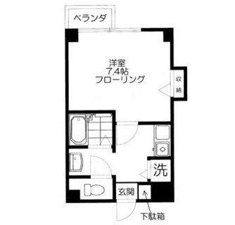 東京都板橋区徳丸３丁目 賃貸マンション 1K