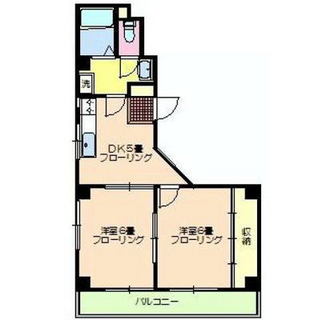 東京都豊島区目白５丁目 賃貸マンション 2DK