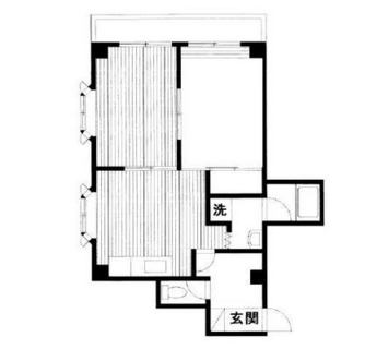 東京都豊島区千早４丁目 賃貸マンション 2DK