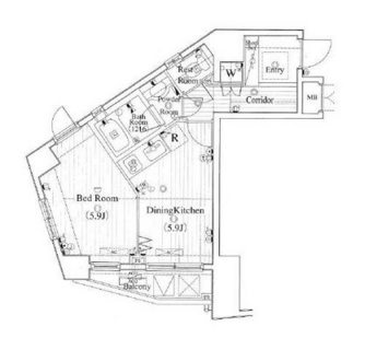 東京都渋谷区本町３丁目 賃貸マンション 1DK