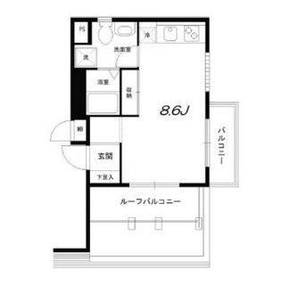 東京都目黒区原町１丁目 賃貸マンション 1R