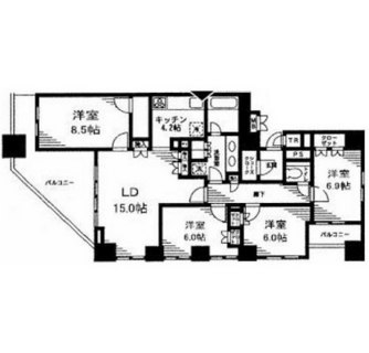 東京都中央区日本橋馬喰町１丁目 賃貸マンション 4LDK以上