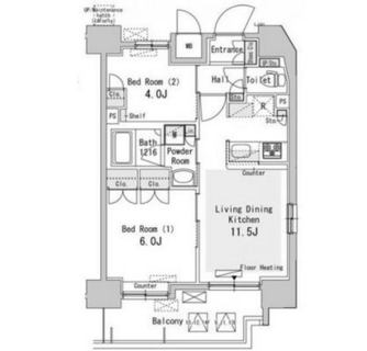 東京都台東区根岸５丁目 賃貸マンション 2LDK