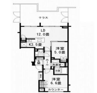 東京都豊島区目白１丁目 賃貸マンション 2LDK