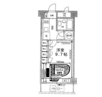 東京都練馬区桜台３丁目 賃貸マンション 1K