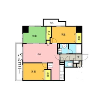 東京都板橋区東新町１丁目 賃貸マンション 3LDK