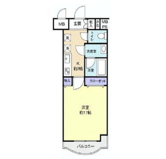 東京都文京区小石川５丁目 賃貸マンション 1K