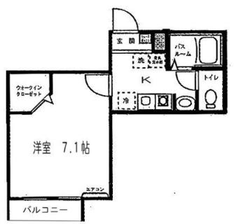 東京都板橋区幸町 賃貸アパート 1K