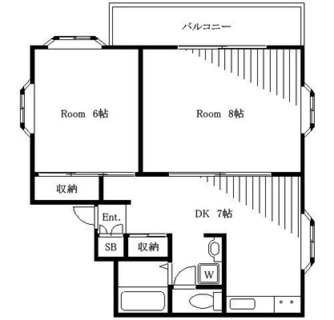 東京都板橋区小茂根１丁目 賃貸マンション 2DK