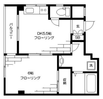 東京都豊島区高松２丁目 賃貸マンション 1DK