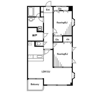 東京都中野区江原町３丁目 賃貸マンション 2SLDK