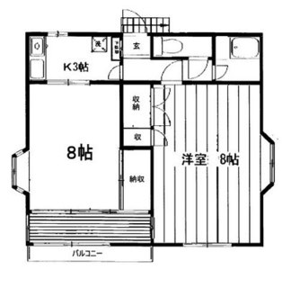 東京都板橋区清水町 賃貸アパート 2K