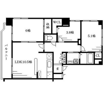 東京都板橋区東坂下２丁目 賃貸マンション 3LDK