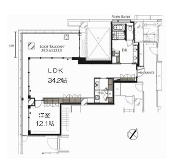 東京都港区芝５丁目 賃貸マンション 1LDK