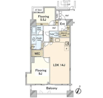 東京都港区西麻布３丁目 賃貸マンション 2LDK