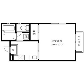 東京都豊島区池袋２丁目 賃貸アパート 1K