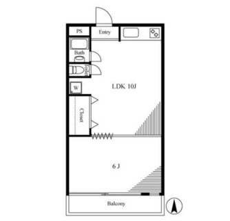 東京都新宿区新宿１丁目 賃貸マンション 1LDK
