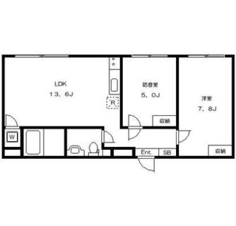 東京都板橋区常盤台４丁目 賃貸マンション 1K