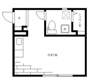 東京都豊島区西池袋２丁目 賃貸アパート 1R