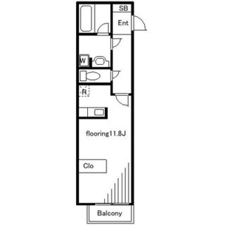 東京都中野区新井４丁目 賃貸マンション 1R