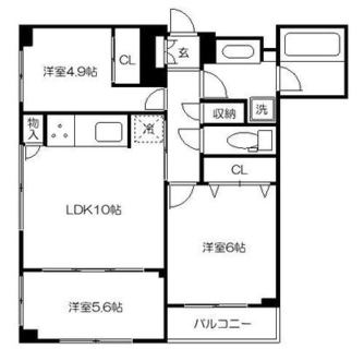 東京都荒川区西尾久８丁目 賃貸マンション 3LDK