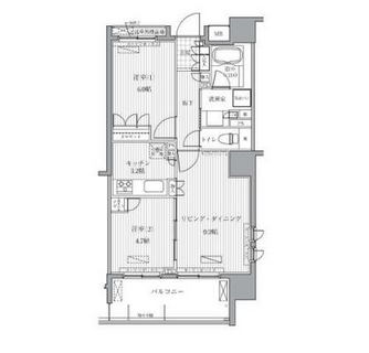 東京都北区赤羽西１丁目 賃貸マンション 2LDK