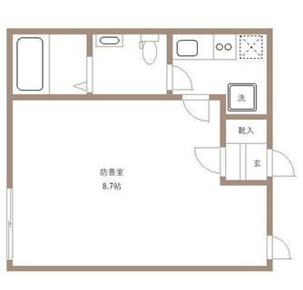 東京都豊島区南大塚１丁目 賃貸マンション 1K