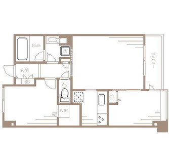 東京都豊島区上池袋１丁目 賃貸マンション 2LDK