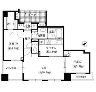 東京都豊島区巣鴨４丁目 賃貸マンション 2LDK