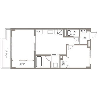 東京都北区王子本町１丁目 賃貸マンション 2DK
