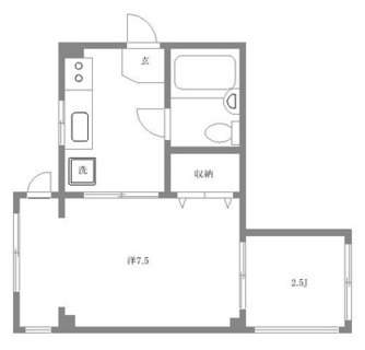 東京都豊島区上池袋１丁目 賃貸マンション 1SK