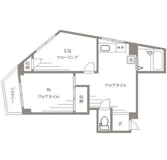 東京都文京区大塚３丁目 賃貸マンション 2DK