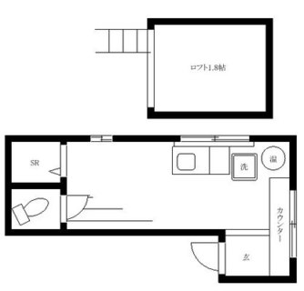 東京都豊島区南大塚１丁目 賃貸アパート 1R