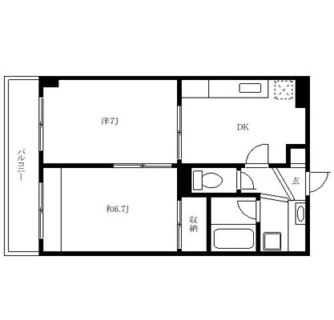 東京都豊島区南大塚１丁目 賃貸マンション 2DK