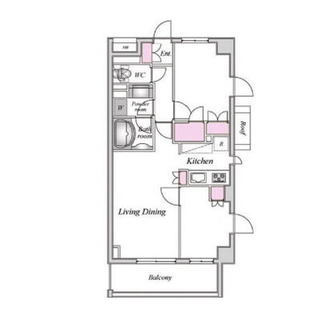 東京都北区志茂１丁目 賃貸マンション 2LDK