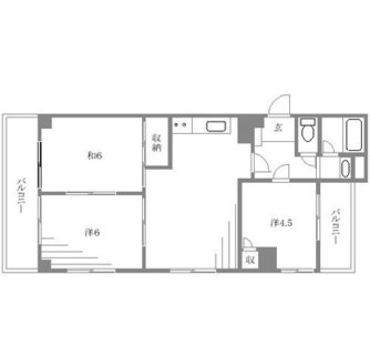 東京都北区王子２丁目 賃貸マンション 3DK