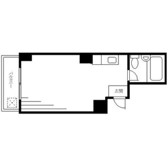 東京都文京区千駄木２丁目 賃貸マンション 1R