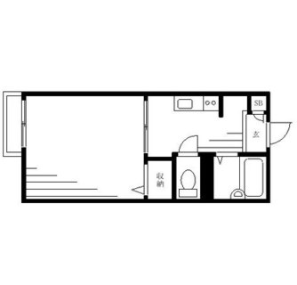 東京都豊島区上池袋２丁目 賃貸アパート 1K