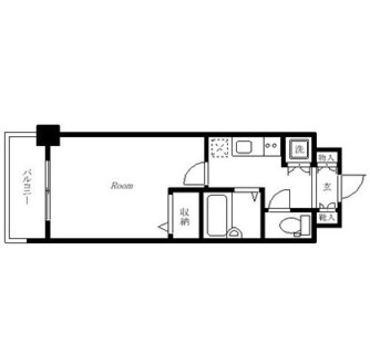 東京都新宿区弁天町 賃貸マンション 1K